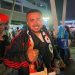Michel Toledo, torcedor rubro-negro na final da Libertadores — Foto: Davi Ferreira