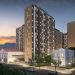Projeção de residencial da Cury em parceria com a Lev em São Cristóvão, Zona Norte do Rio — Foto: Divulgação