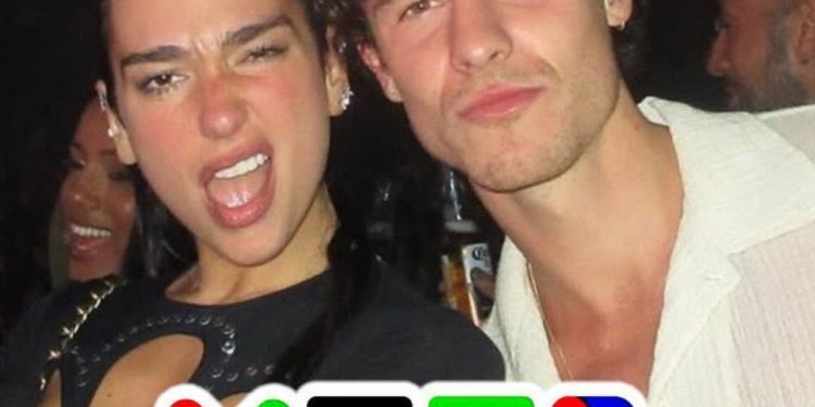 Dua Lipa e Shawn Menedes viram meme nas redes sociais — Foto: Reprodução/redes sociais
