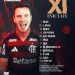 Escalação do Flamengo para enfrentar São Paulo — Foto: Divulgação