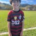 Davi, de 7 anos, é fanático pelo Flamengo — Foto: Arquivo Pessoal