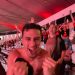 Pedro Mourão foi só alegria com o tetracampeonato do Flamengo — Foto: João Pedro Fragoso
