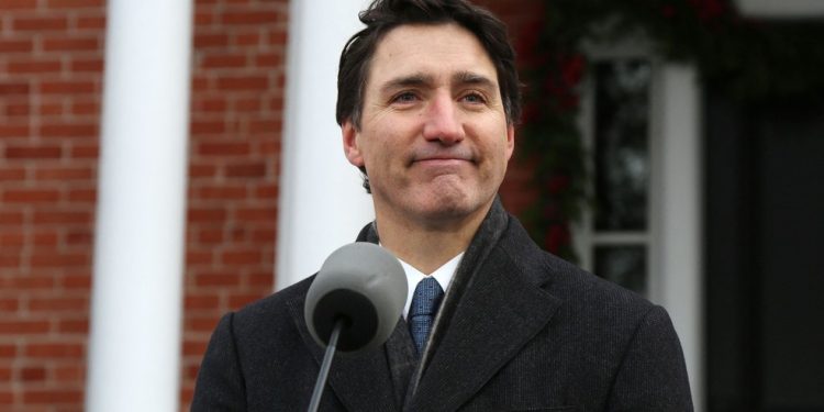 Justin Trudeau, ex-primeiro ministro do Canadá — Foto: Dave Chan / AFP