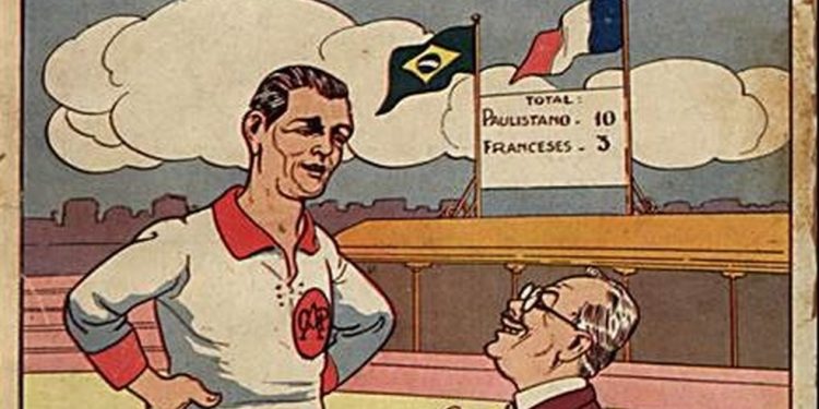 xposição 'França-Brasil: 200 anos de relações políticas e poéticas' da Biblioteca Nacional — Foto: Reprodução
