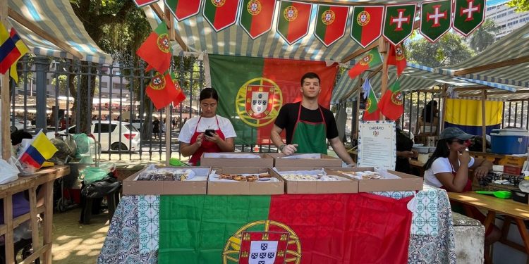 Doces Barcellos. Barraca levará sabores portugueses ao Parque Rita Lee — Foto: Sophia Lyrio