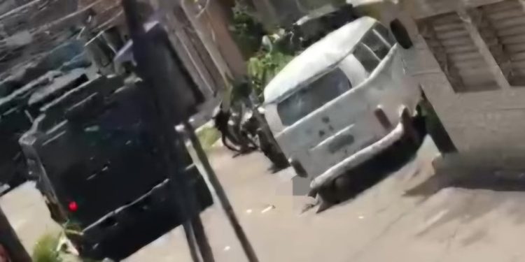 Trecho do vídeo recebido pela família de Bruno Paixão — Foto: Reprodução