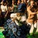 Apresentação de jongo com a Companhia de Aruanda durante o Festival Madureira, que une diferentes expressões artísticas — Foto: Divulgação