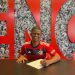 Douglas Telles, quando chegou ao sub-17 do Flamengo — Foto: Reprodução