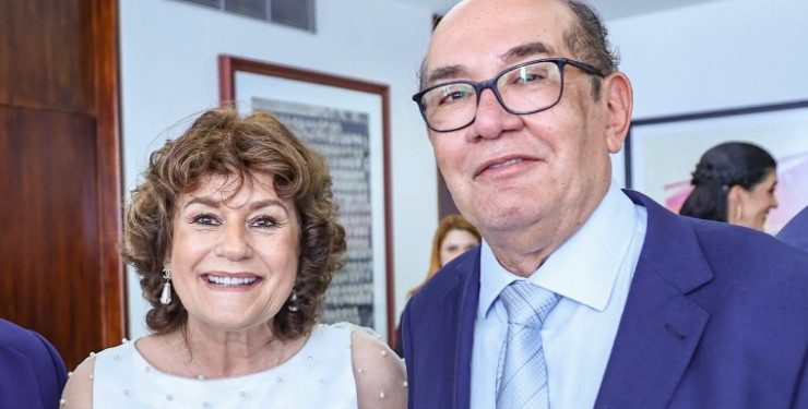 Gilmar Mendes e Guiomar anunciam separação após quase 20 anos: 'Cansamos de ser casados, mas não de ser amigos'