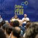 Clube de leitura no CCBB do Rio, com Ramon Nunes, Nei Lopes, Luiz Antonio Simas e Suzana Vargas — Foto: Ana Branco