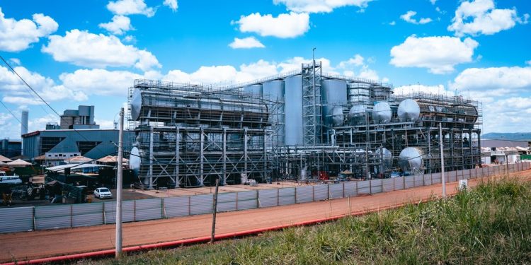 Nova fábrica da Heineken em Passos (MG) — Foto: Fábio Rezende/Divulgação Heineken