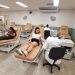 Doadores: o Hemorio enfrenta uma queda de cerca de 10% nas doações em relação ao mesmo período do ano passado — Foto: Jéssica Marques