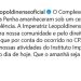 Imperatriz Leopoldinense pediu paz em comunicado em nome de moradores da Penha e do Alemão — Foto: Reprodução/Instagram