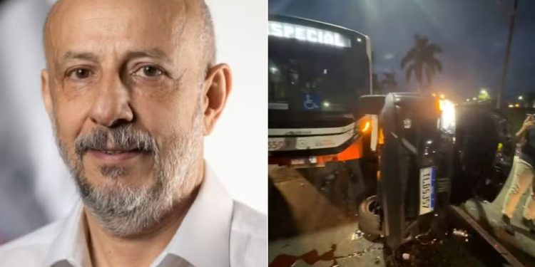 Ruy Ferraz Fontes foi executado a tiros em Praia Grande, SP — Foto: Prefeitura de Praia Grande e Reprodução