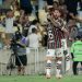 Renê e Lucho Acosta formam parceria no Fluminense — Foto: LUCAS MERÇON / FLUMINENSE F.C.