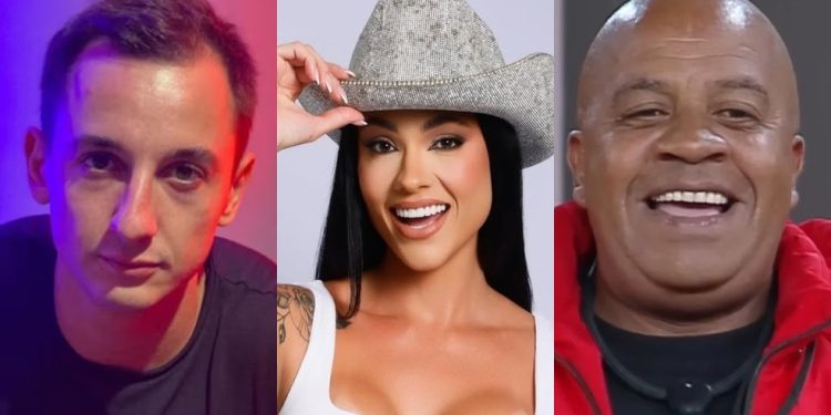Enquete 'A fazenda 17': Luiz Mesquita, Rayane e Toninho Tornado estão na roça. Quem vai ficar?