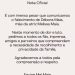 Nota publicada por Mel Maia — Foto: Reprodução/Instagram