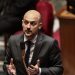 O ministro de Relações Exteriores da França, Jean-Noël Barrot, pede sanções da UE contra a plataforma Shein — Foto: Thibaud Moritz/AFP