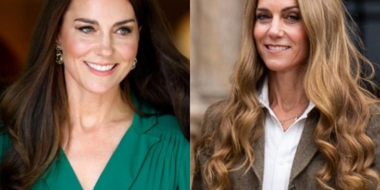 Kate Middleton quebrou silêncio sobre cabelo loiro após recuperação de câncer — Foto: Reprodução New York Post