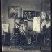 Segall em seu ateliê de Dresden, em 1919 — Foto: Divulgação /Acervo Museu Lasar Segall