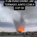 Vídeo publicado no TikTok associa início da COP30 aos tornados registrados no Paraná nesta semana — Foto: Reprodução/TikTok
