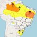 Brasil tem diversos alertas de chuvas para esta sexta-feira — Foto: Reprodução