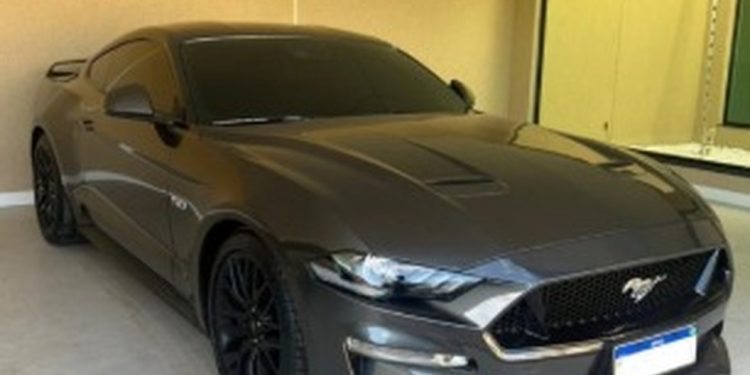 Carro apreendido pela PF em nova fase da Operação Sem Desconto — Foto: Reprodução/ Polícia Federal