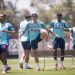 Pedro em treino do Flamengo junto ao elenco — Foto: Divulgação