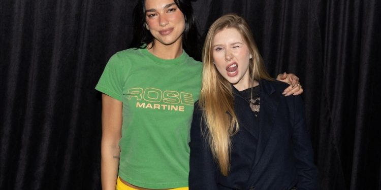 Cela Lopes pagou R$ 160 mil por foto com Dua Lipa — Foto: Reprodução Instagram