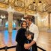 Romulo Estrela e Nilma Quariguasi com o filho — Foto: Reprodução Instagram