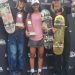 Pódio do STU Rio de Janeiro, com Rayssa Leal como a grande campeã — Foto: Amanda Rosa/O Globo