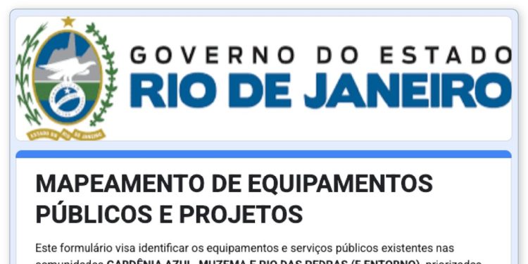 Formulário enviado pela Secretaria de Segurança Pública a outras pastas cita Gardênia Azul, Muzema e Rio das Pedras como áreas priorizadas na reocupação — Foto: Editoria de Arte