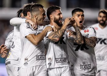 Última vitória do Santos, quando ganhou do Corinthians por 3 a 1 — Foto: Fotos: Raul Baretta/ Santos FC