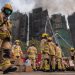 Incêndio em Hong Kong — Foto: AFP