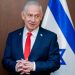 Primeiro-ministro de Israel, Benjamin Netanyahu, após reunião com o vice-presidente dos EUA, JD Vance — Foto: Nathan HOWARD / POOL / AFP