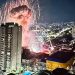 Explosão na Zona Leste de São Paulo — Foto: Reprodução/GloboNews