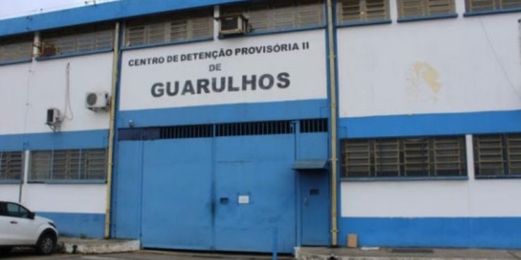 CDP II de Guarulhos, na Grande SP — Foto: Reprodução/ Relatório Defensoria Pública