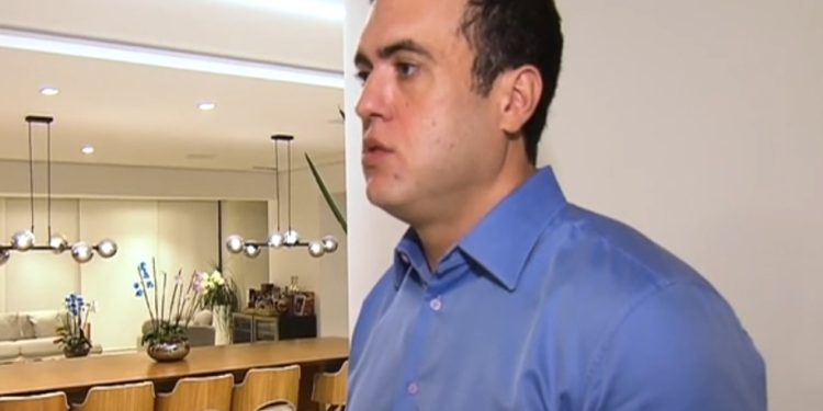 Antônio Vinicius Lopes Gritzbach, delator do MP, é acusado pelo PCC de desviar milhões da organização criminosa — Foto: Reprodução/TV Record