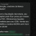 Risco de golpe: já começam a circular propostas de venda de direito de crédito para investidores do Master — Foto: Reprodução / redes sociais