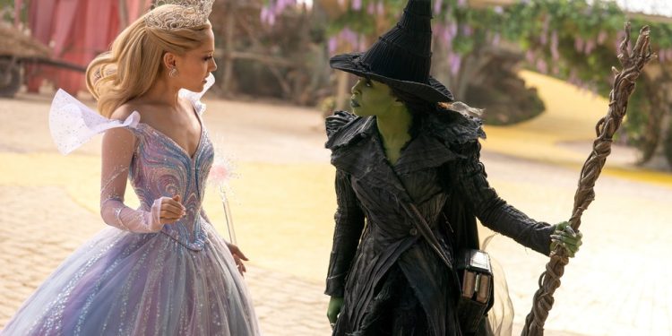 Ariana Grande e Cynthia Erivo em "Wicked: Parte 2" — Foto: Divulgação / Universal Pictures