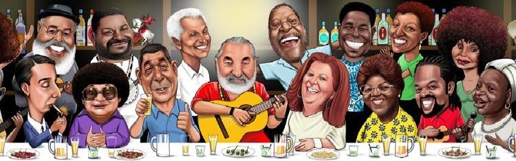 'Samba Ceia': Churrascaria Palace, em Copacabana, vai ganhar painel em homenagem a 25 'bambas'