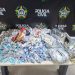 Drogas apreendidas pela Polícia Civil no Complexo do Chapadão — Foto: Divulgação