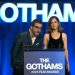 Wagner Moura subiu ao palco do Gotham Film Awards ao lado da atriz Rose Byrne para anunciar o premiado na categoria melhor primeira direção — Foto: Reprodução