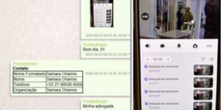 Bacellar recebeu foto da PF na casa de TH Joias — Foto: Reprodução