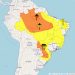 Previsão do tempo para esta terça-feira, 2 de dezembro — Foto: Reprodução / Inmet