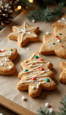 Confira passo a passo fácil para fazer biscoito amanteigado com decoração de Natal
