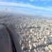 Os F-16 dinamarqueses sobrevoando Buenos Aires, imagem capturada da cabine de um dos pilotos. — Foto: Captura de tela/Youtube/Forsvaret