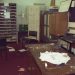 Sala onde bomba explodiu no Cefet, em 1998 — Foto: Paula Johas/Agência O GLOBO