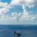 Governo dos EUA publica fotos de porta-aviões USS Gerald R. Ford chegando ao Caribe — Foto: Reprodução