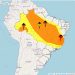 Previsão do tempo para sexta-feira, 5 de dezembro — Foto: Reprodução / Inmet